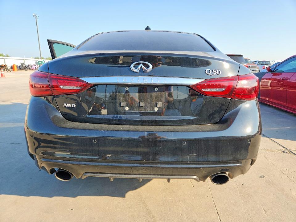 Продажа на аукционе авто 2018 Infiniti Q50, vin: JN1EV7AR6JM437866, номер лота: 62323146