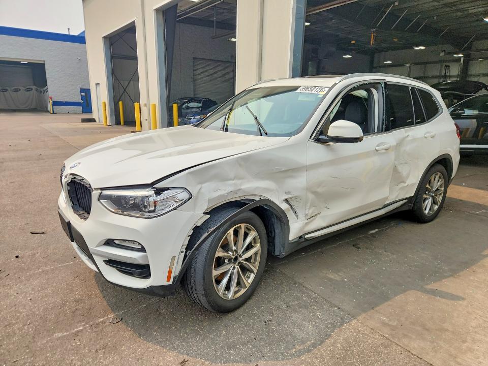 2018 Bmw X3 მანქანა იყიდება აუქციონზე, vin: 5UXTR9C53JLD59844, აუქციონის ნომერი: 59650126