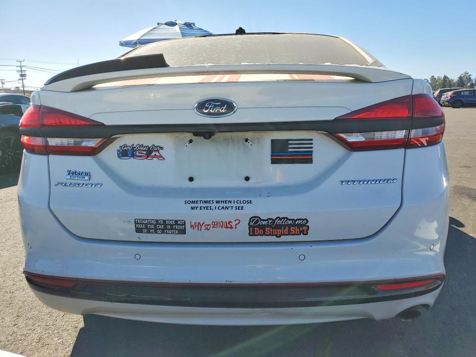 59717676 :رقم المزاد ، 3FA6P0RU3HR315954 vin ، 2017 Ford Fusion مزاد بيع