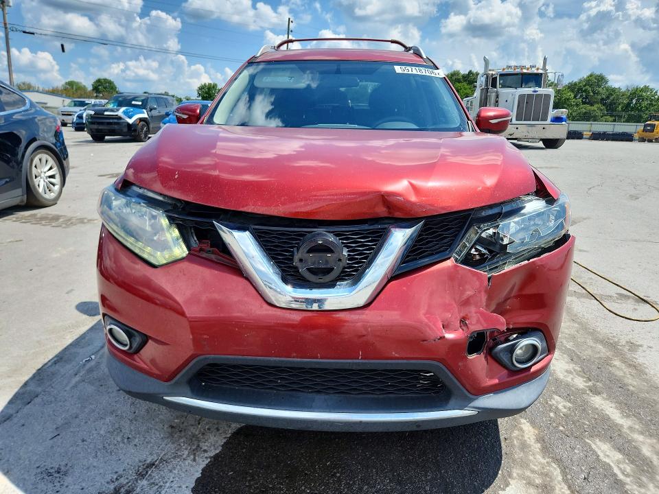 Aukcja sprzedaży 2014 Nissan Rogue, vin: 5N1AT2MT0EC816705, numer aukcji: 59718706