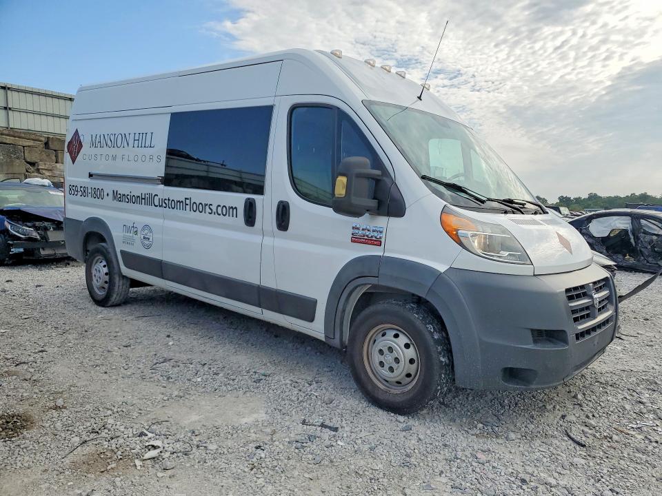 59116176 :رقم المزاد ، 3C6TRVDG2HE512974 vin ، 2017 Ram Promaster 2500 مزاد بيع