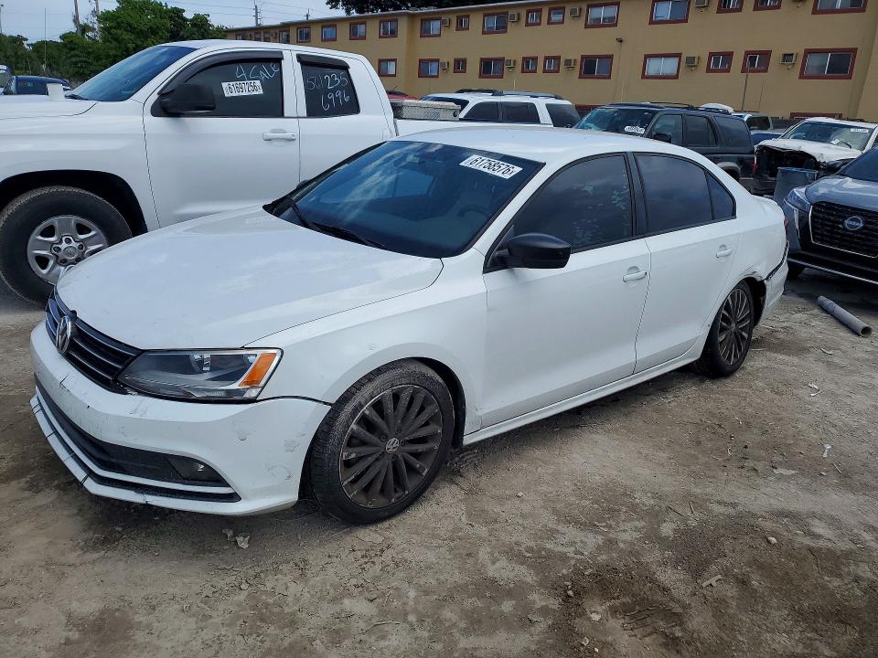 Auction sale of the 2016 Volkswagen Jetta, vin: 3VWD17AJ8GM287333, lot number: 61758576