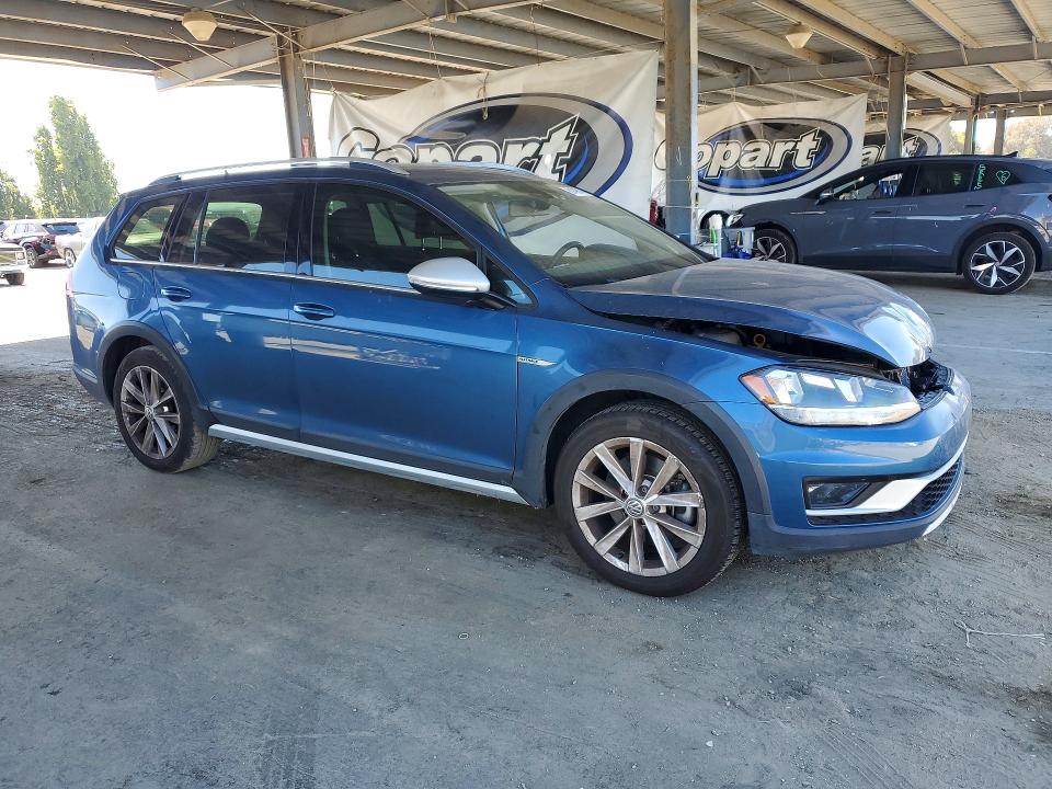 2019 Volkswagen Golf Alltrack მანქანა იყიდება აუქციონზე, vin: 3VWM17AU2KM511070, აუქციონის ნომერი: 61496146