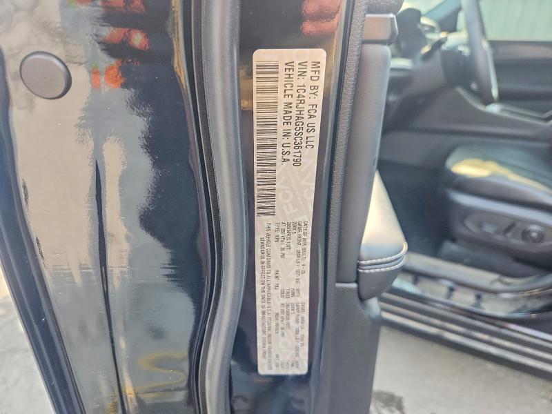 2025 Jeep Grand Cherokee მანქანა იყიდება აუქციონზე, vin: 1C4RJHAG5SC361790, აუქციონის ნომერი: 62539676