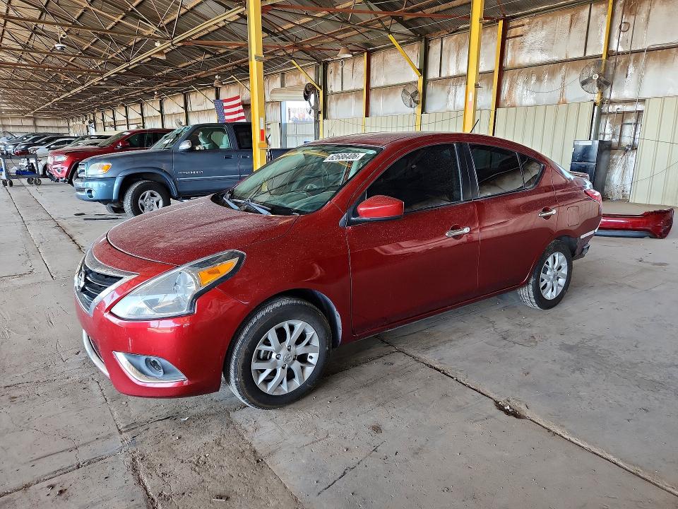 62686406 :رقم المزاد ، 3N1CN7AP0HL825427 vin ، 2017 Nissan Versa مزاد بيع