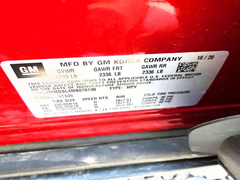 Aukcja sprzedaży 2021 Buick Encore Gx, vin: KL4MMDSL4MB078130, numer aukcji: 60010556