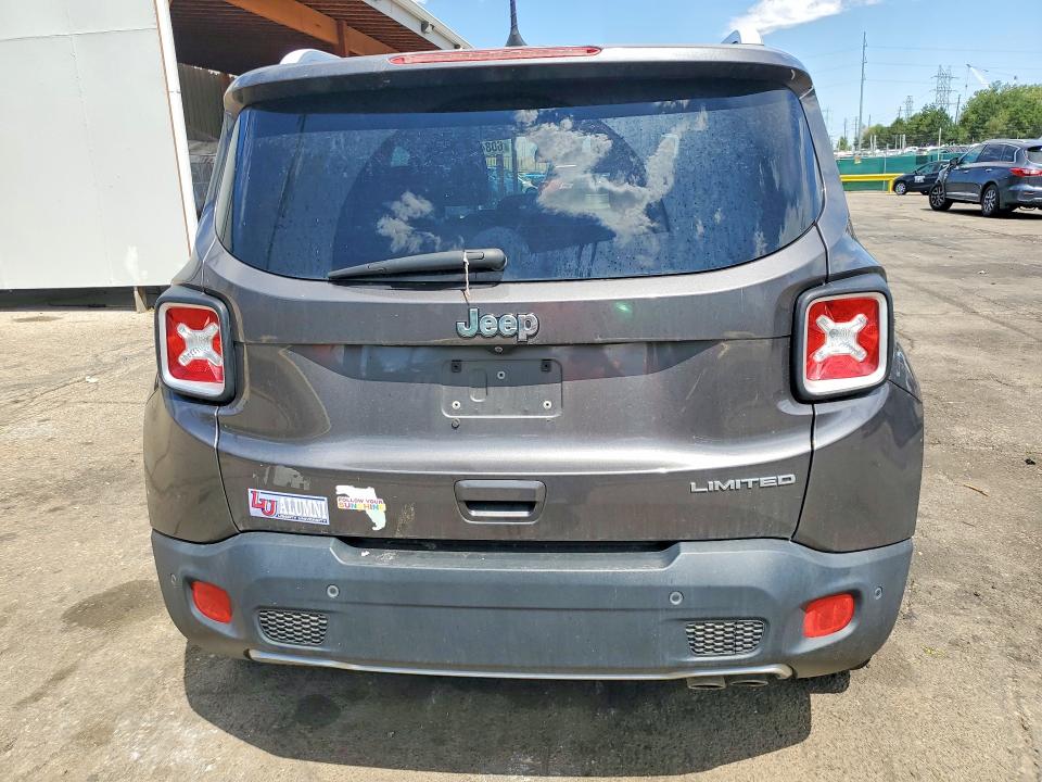 2018 Jeep Renegade მანქანა იყიდება აუქციონზე, vin: ZACCJADB6JPG68585, აუქციონის ნომერი: 60846476