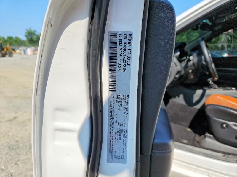 62749906 :رقم المزاد ، 1C4SDJCTXLC382159 vin ، 2020 Dodge Durango مزاد بيع