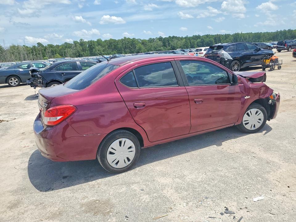 61896516 :رقم المزاد ، ML32F3FJ5HHF19069 vin ، 2017 Mitsubishi Mirage مزاد بيع