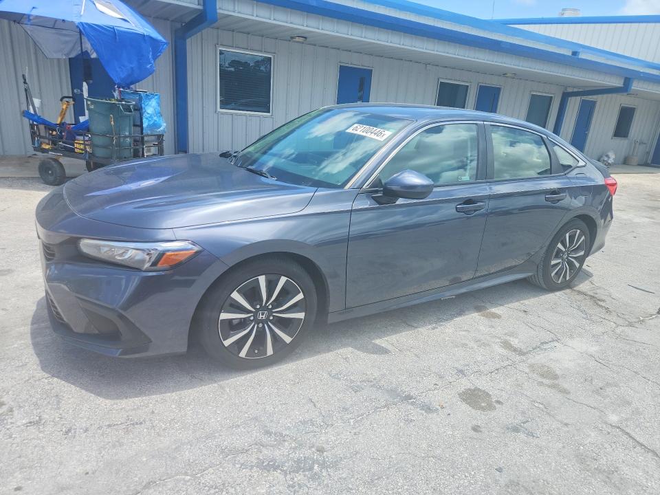62100446 :رقم المزاد ، JHMFE1F71NX009373 vin ، 2022 Honda Civic مزاد بيع
