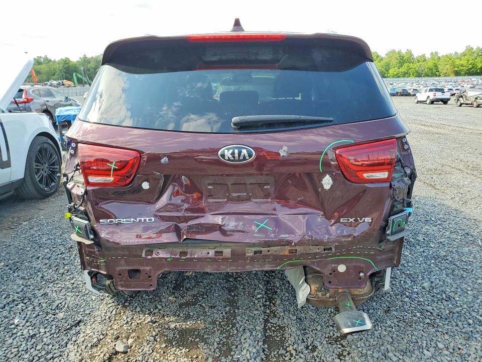 2019 Kia Sorento მანქანა იყიდება აუქციონზე, vin: 5XYPHDA55KG464343, აუქციონის ნომერი: 62543096