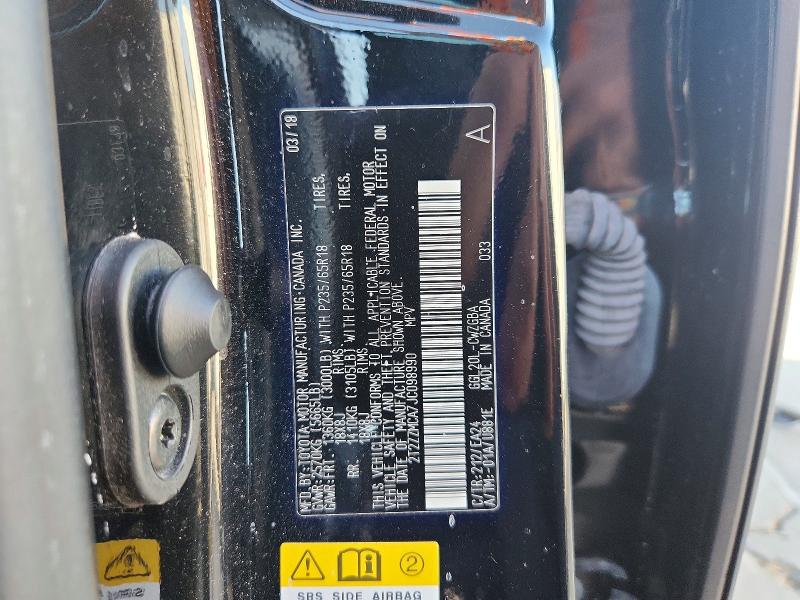 Aukcja sprzedaży 2018 Lexus Rx 350, vin: 2T2ZZMCA7JC098990, numer aukcji: 60074906