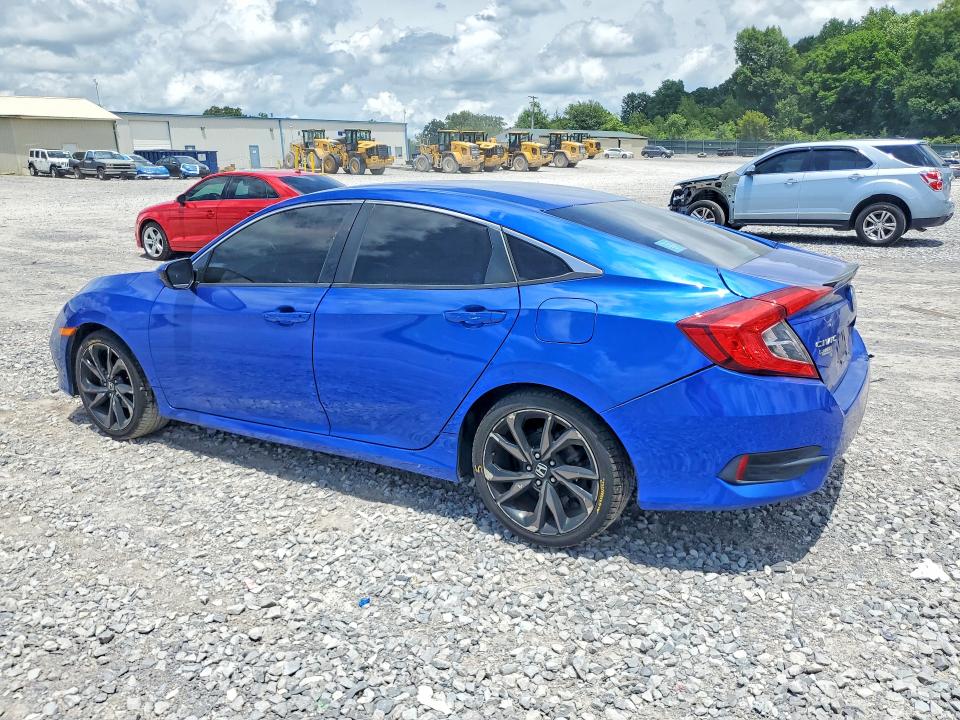 2019 Honda Civic მანქანა იყიდება აუქციონზე, vin: 19XFC2F82KE012977, აუქციონის ნომერი: 61968126