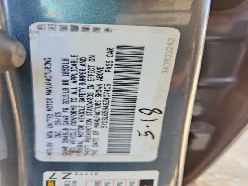 Продаж на аукціоні авто 2006 Pontiac Vibe, vin: 5Y2SL65846Z407406, номер лоту: 63543766