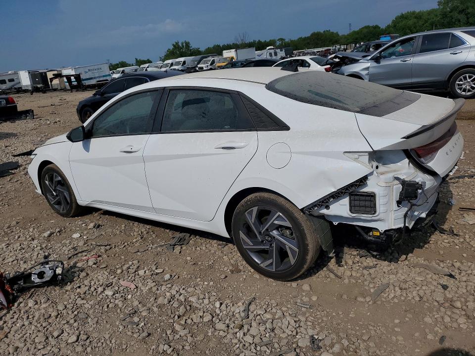 2025 Hyundai Elantra Hybrid მანქანა იყიდება აუქციონზე, vin: KMHLM4DJ2SU166684, აუქციონის ნომერი: 60835326