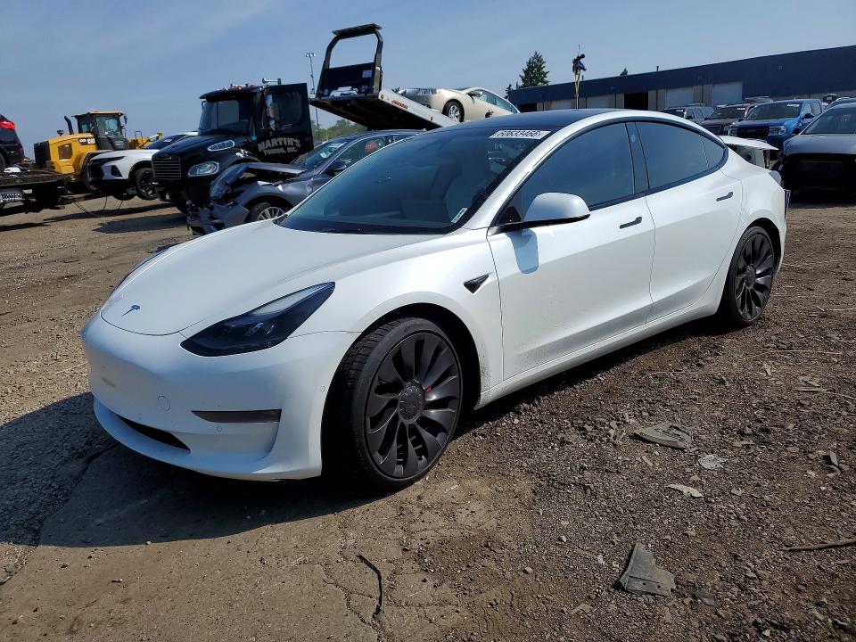 Aukcja sprzedaży 2022 Tesla Model 3, vin: 5YJ3E1EC4NF297693, numer aukcji: 60633466