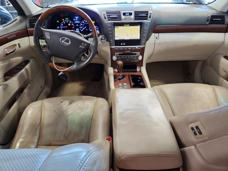 60138196 :رقم المزاد ، JTHCL1EF4A5006765 vin ، 2010 Lexus Ls مزاد بيع