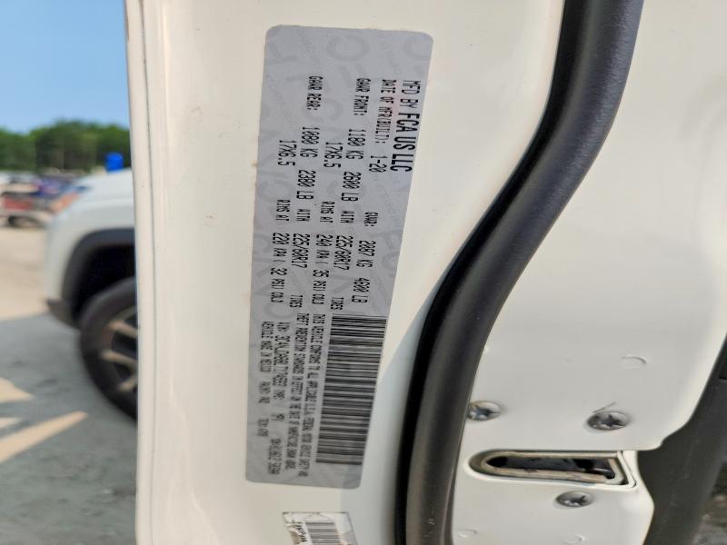2020 Jeep Compass მანქანა იყიდება აუქციონზე, vin: 3C4NJDAB8LT174593, აუქციონის ნომერი: 60841926