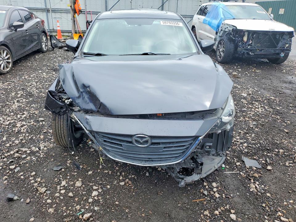 59793356 :رقم المزاد ، 3MZBM1M70FM185437 vin ، 2015 Mazda 3 مزاد بيع