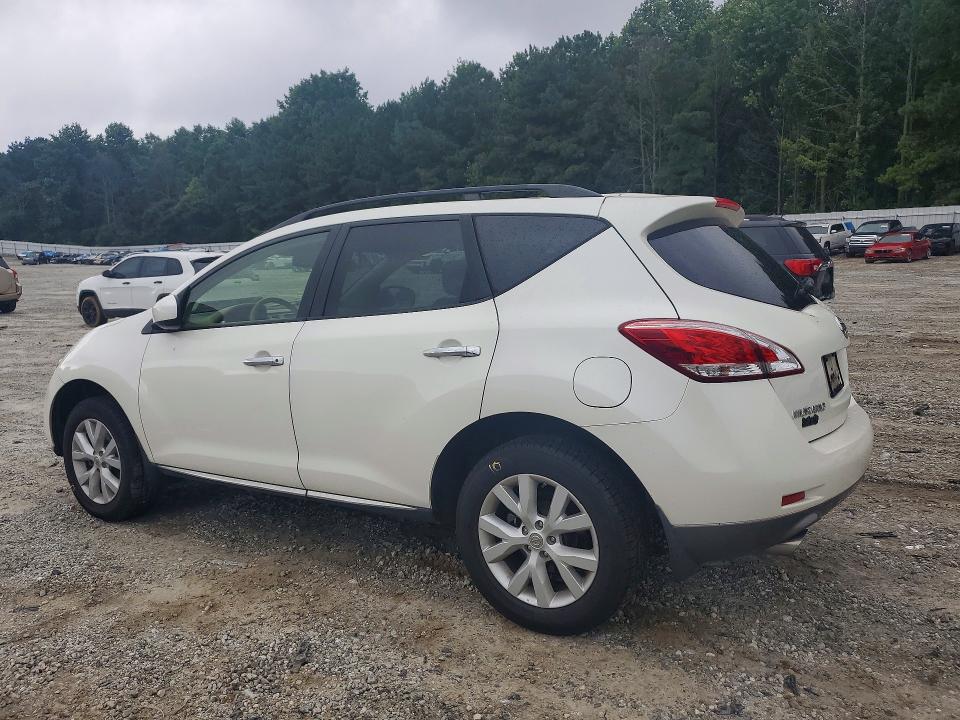 2012 Nissan Murano მანქანა იყიდება აუქციონზე, vin: JN8AZ1MU5CW118595, აუქციონის ნომერი: 61237586