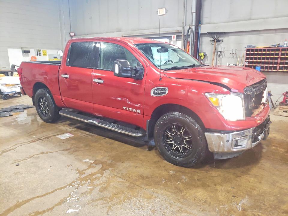 61916036 :رقم المزاد ، 1N6AA1E58HN543572 vin ، 2017 Nissan Titan مزاد بيع