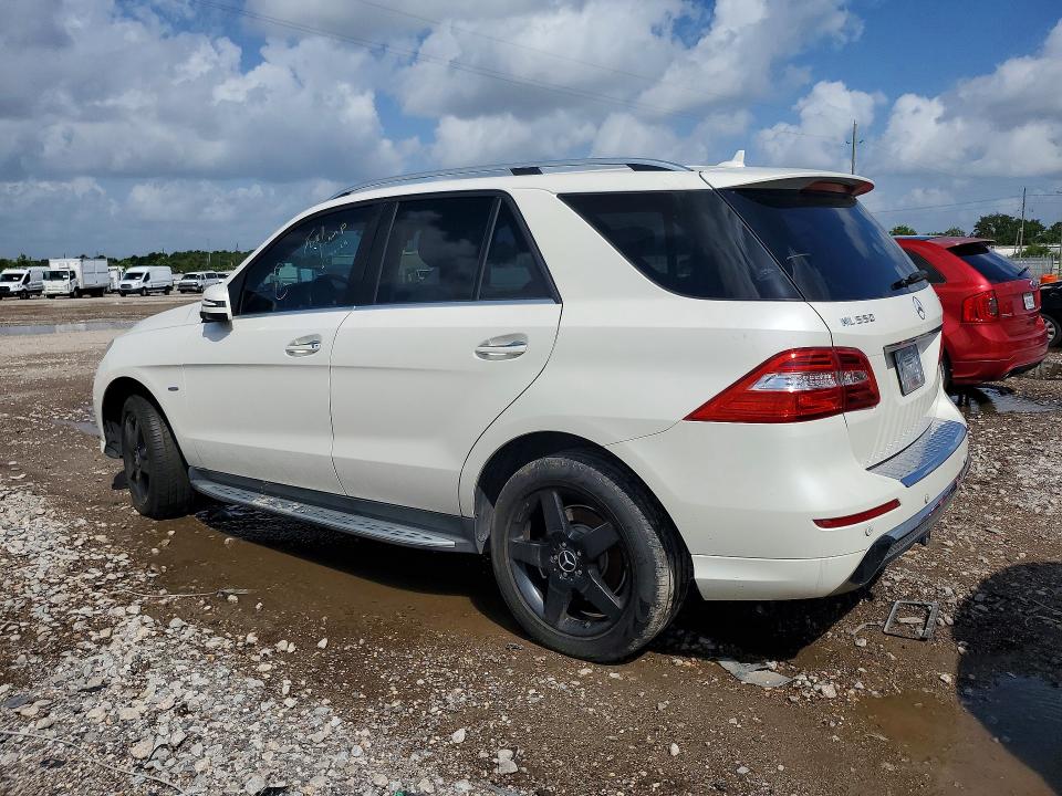 60320526 :رقم المزاد ، 4JGDA7DB0CA082163 vin ، 2012 Mercedes-benz Ml مزاد بيع