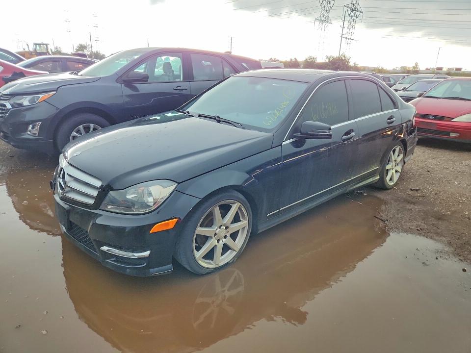 Auction sale of the 2012 Mercedes-benz C, vin: WDDGF8BB6CA602576, lot number: 62661416