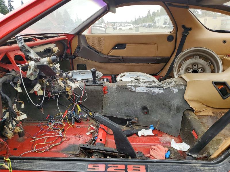59540386 :رقم المزاد ، WP0JA0928BS820789 vin ، 1981 Porsche 928 مزاد بيع