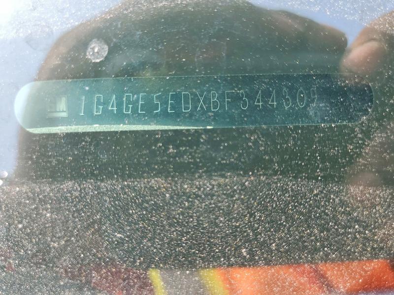 2011 Buick Lacrosse მანქანა იყიდება აუქციონზე, vin: 1G4GE5EDXBF344309, აუქციონის ნომერი: 62680506