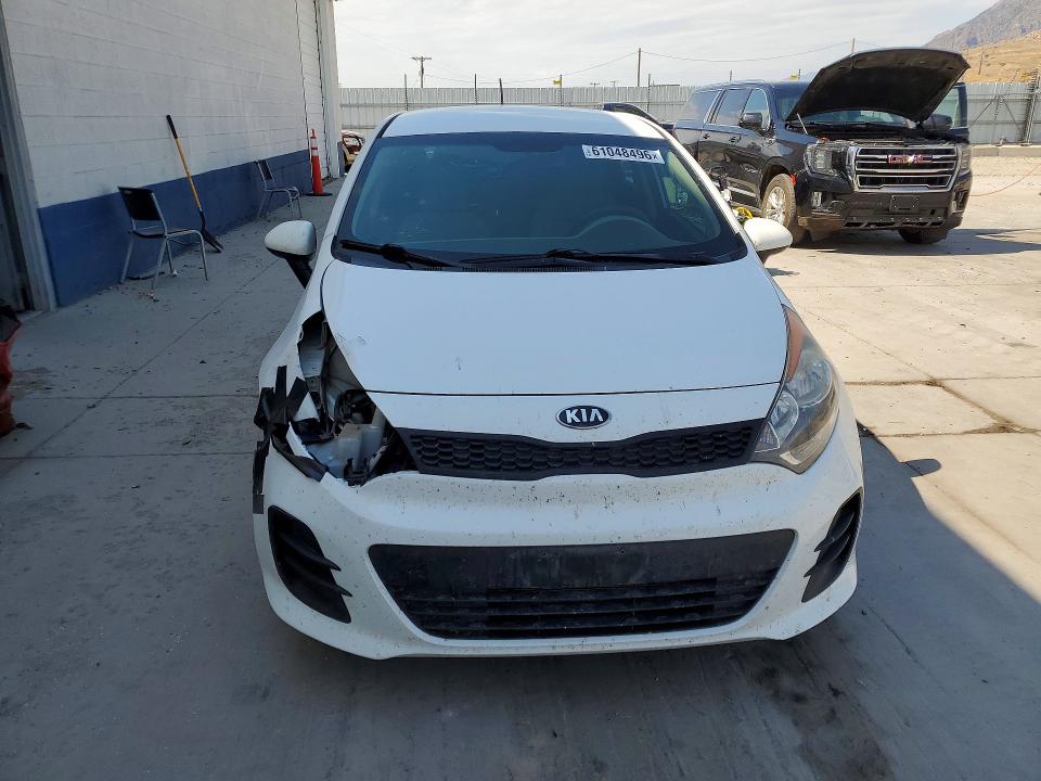 2016 Kia Rio მანქანა იყიდება აუქციონზე, vin: KNADM5A3XG6600329, აუქციონის ნომერი: 61048496