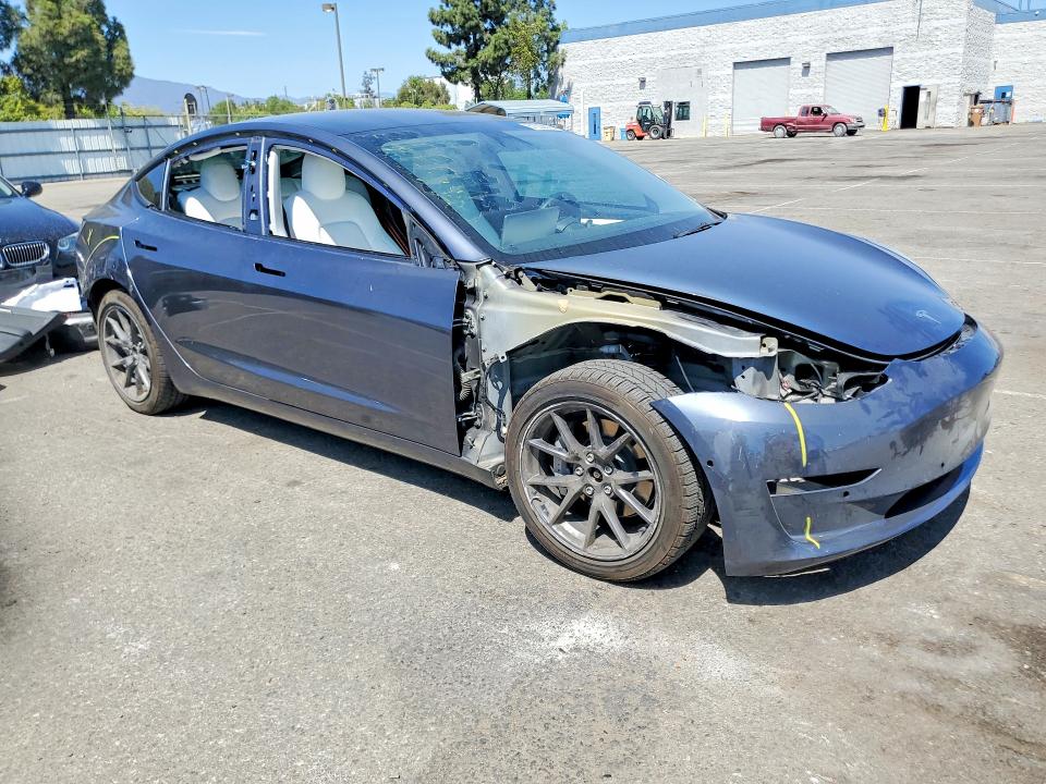 2022 Tesla Model 3 მანქანა იყიდება აუქციონზე, vin: 5YJ3E1EB3NF342288, აუქციონის ნომერი: 61633616