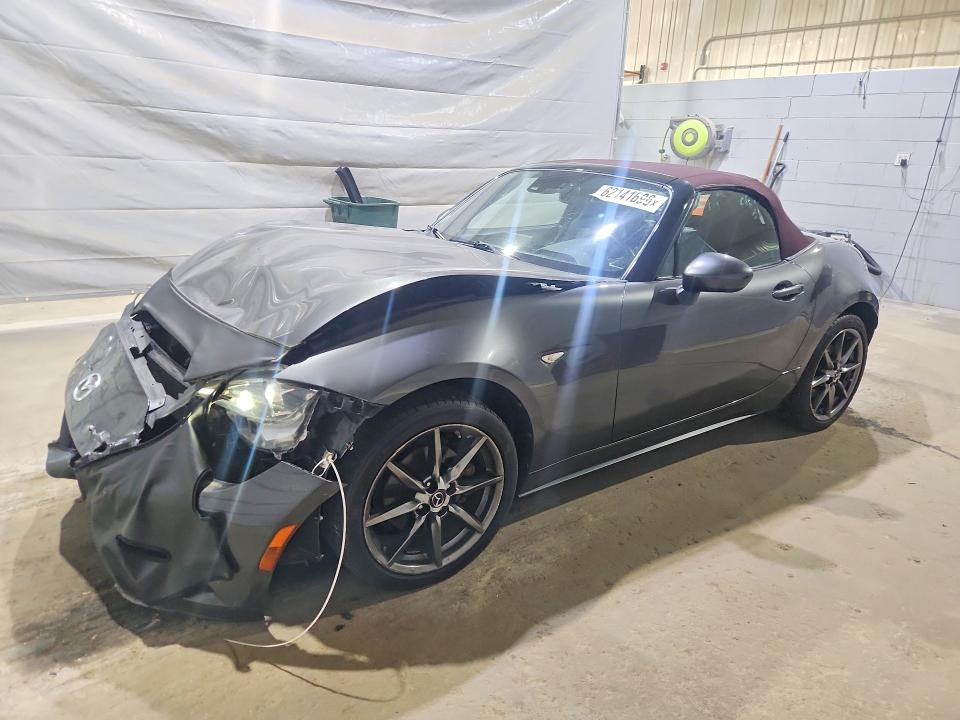 2018 Mazda Mx-5 Miata მანქანა იყიდება აუქციონზე, vin: JM1NDAD74J0202008, აუქციონის ნომერი: 62141696