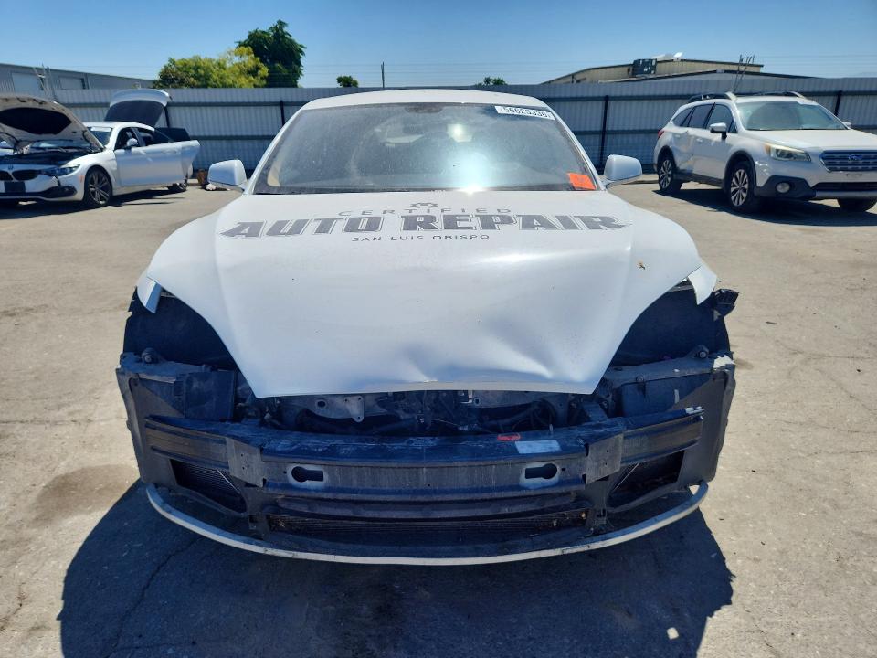 2012 Tesla Model S მანქანა იყიდება აუქციონზე, vin: 5YJSA1CN9CFP01595, აუქციონის ნომერი: 56625336