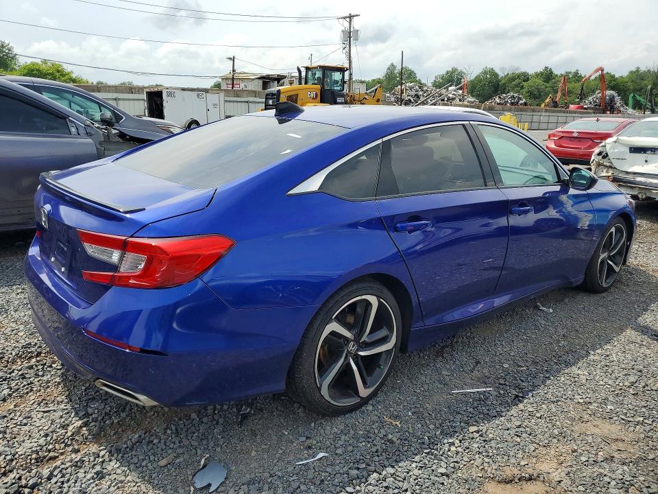 61984756 :رقم المزاد ، 1HGCV1F38NA121786 vin ، 2022 Honda Accord مزاد بيع