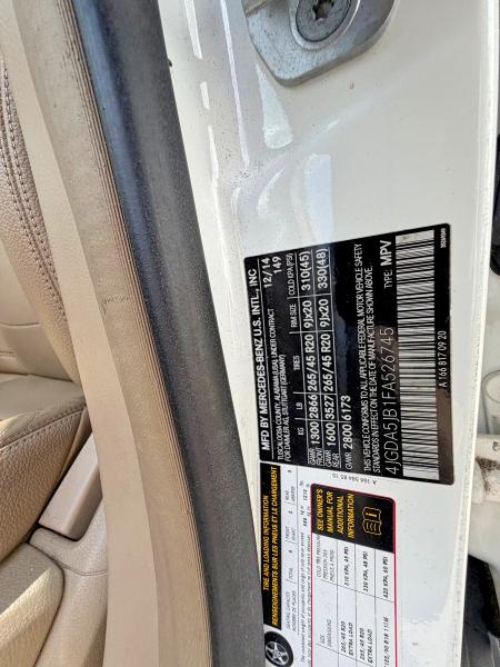 Продажа на аукционе авто 2015 Mercedes-benz Ml, vin: 4JGDA5JB1FA526745, номер лота: 60707986