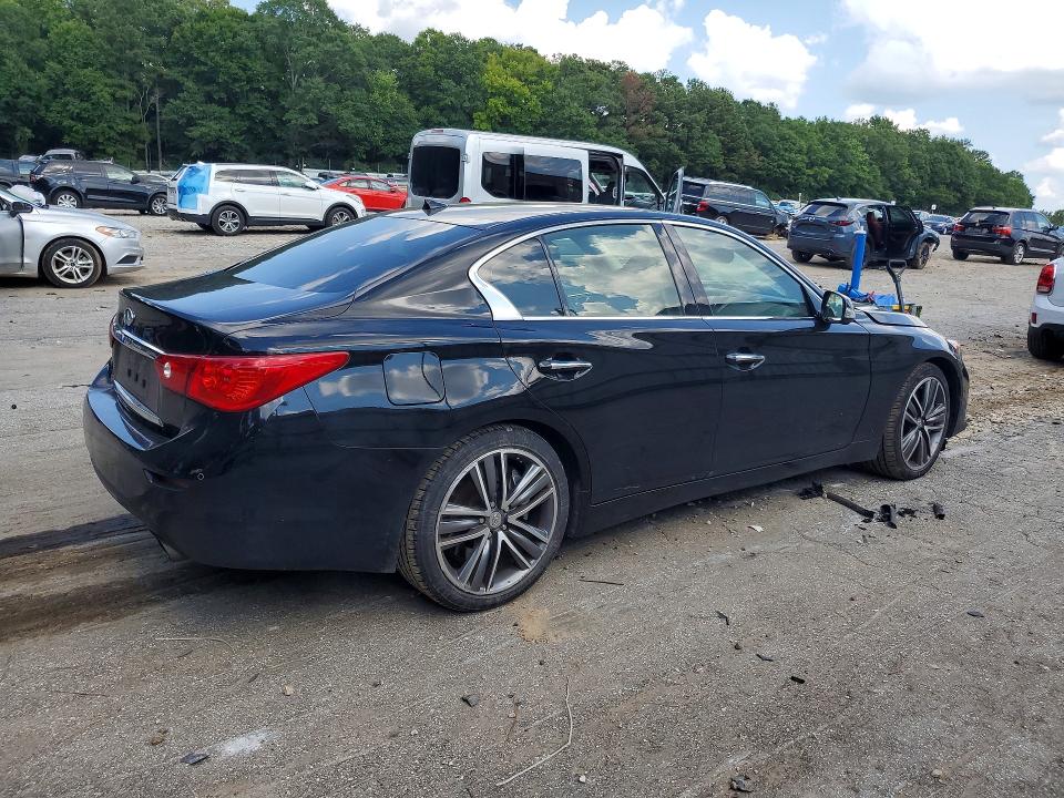 60289566 :رقم المزاد ، JN1AV7AR9FM850399 vin ، 2015 Infiniti Q50 مزاد بيع