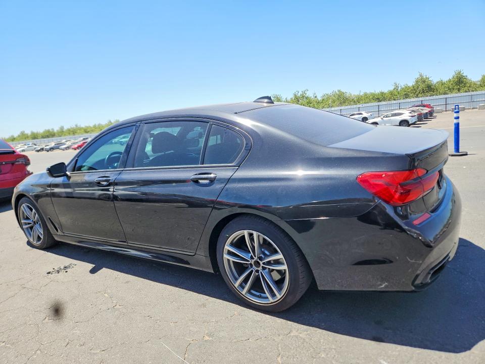 2019 Bmw 740 მანქანა იყიდება აუქციონზე, vin: WBA7E2C52KB454421, აუქციონის ნომერი: 62792856