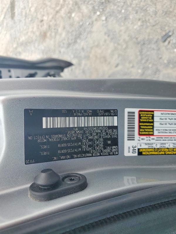 61935816 :رقم المزاد ، 5TDZSKFC9MS005148 vin ، 2021 Toyota Sienna مزاد بيع