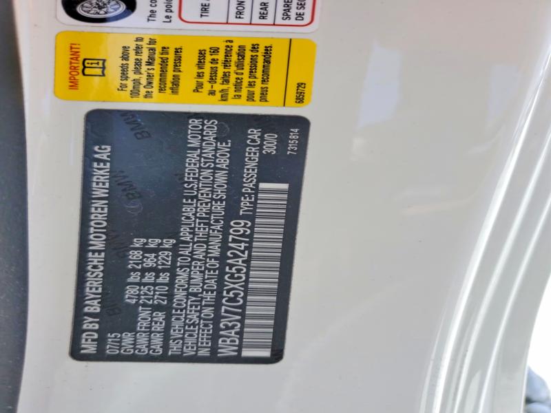 Продаж на аукціоні авто 2016 Bmw 428, vin: WBA3V7C5XG5A24799, номер лоту: 60052226