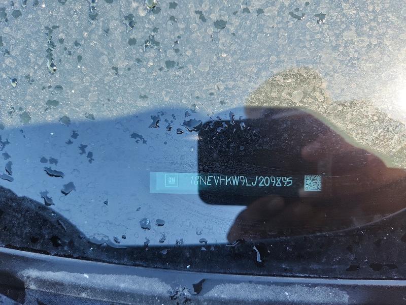 2020 Chevrolet Traverse მანქანა იყიდება აუქციონზე, vin: 1GNEVHKW9LJ209895, აუქციონის ნომერი: 60884186