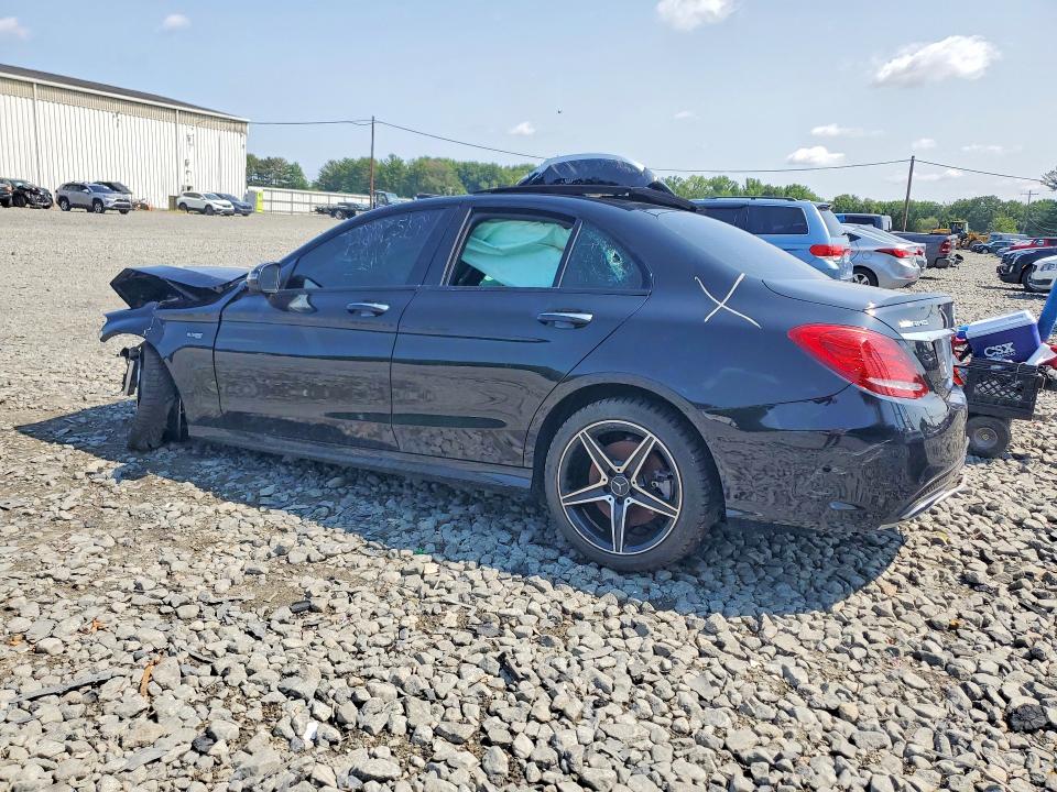 61763916 :رقم المزاد ، 55SWF6EB8JU260301 vin ، 2018 Mercedes-benz C مزاد بيع