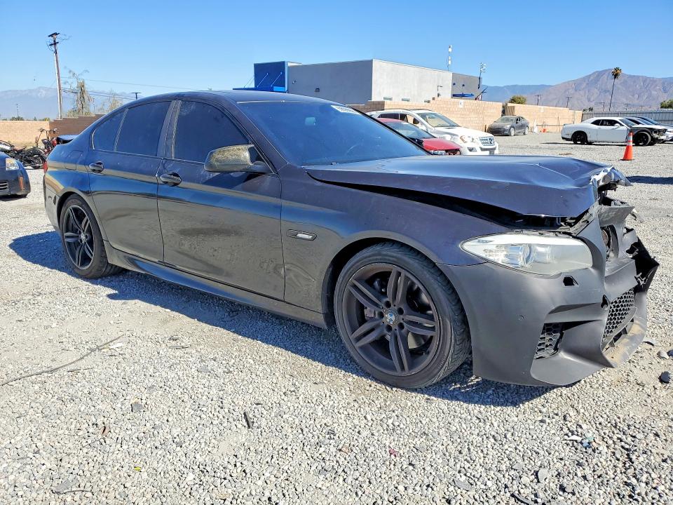 2013 Bmw 550 მანქანა იყიდება აუქციონზე, vin: WBAFR9C54DDX80043, აუქციონის ნომერი: 60090066