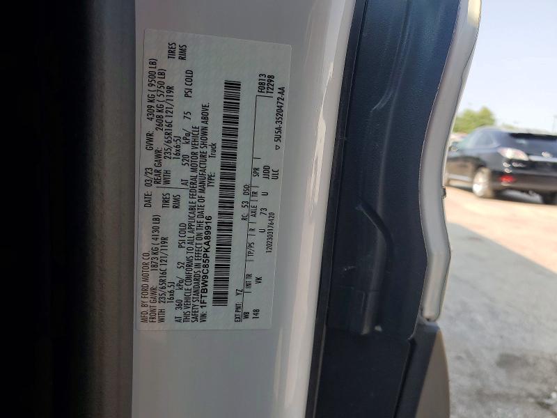Продажа на аукционе авто 2023 Ford Transit, vin: 1FTBW9C85PKA89916, номер лота: 62959316