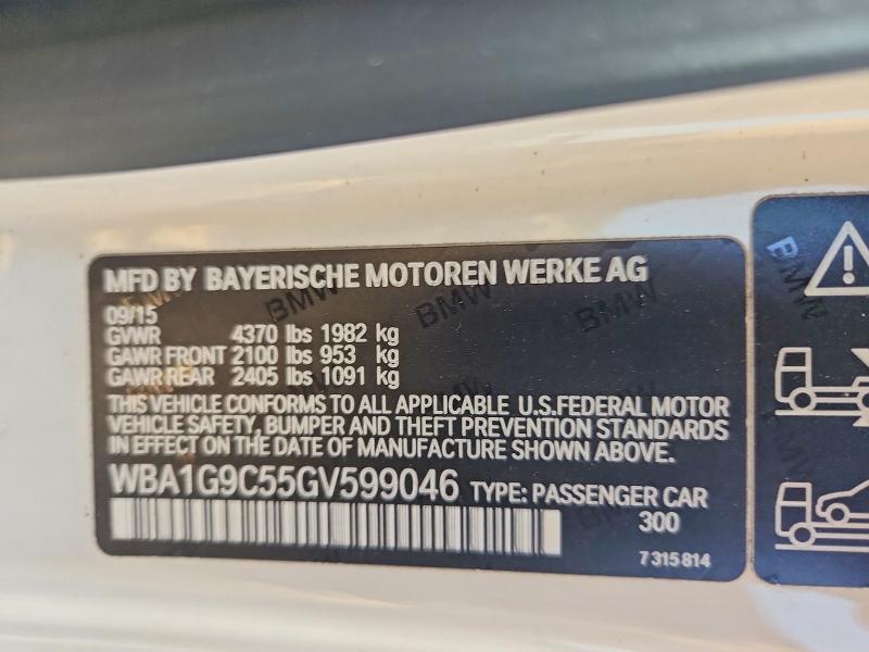Aukcja sprzedaży 2016 Bmw 228, vin: WBA1G9C55GV599046, numer aukcji: 61560116