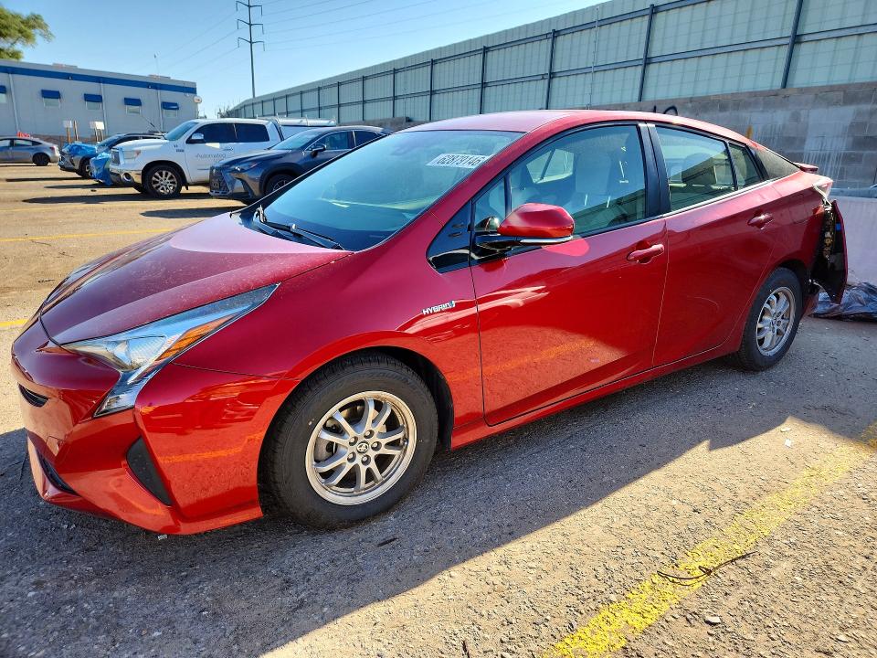 Продаж на аукціоні авто 2018 Toyota Prius, vin: JTDKARFU1J3549128, номер лоту: 62879146