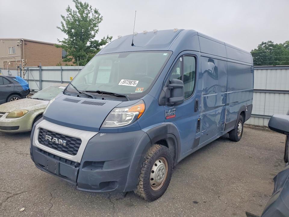 2020 Ram Promaster 3500 მანქანა იყიდება აუქციონზე, vin: 3C6URVJG9LE142298, აუქციონის ნომერი: 59729876