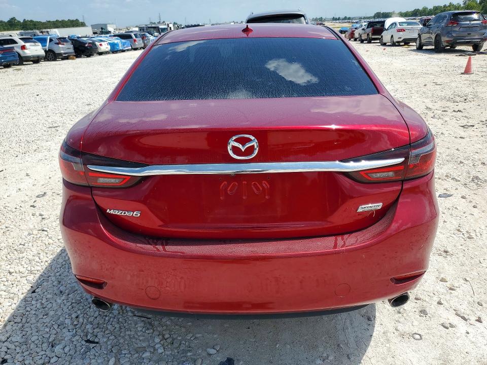 62820896 :رقم المزاد ، JM1GL1TY9J1321933 vin ، 2018 Mazda 6 مزاد بيع