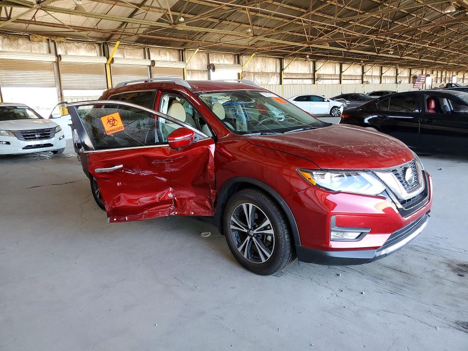 59376016 :رقم المزاد ، 5N1AT2MT1KC832553 vin ، 2019 Nissan Rogue مزاد بيع