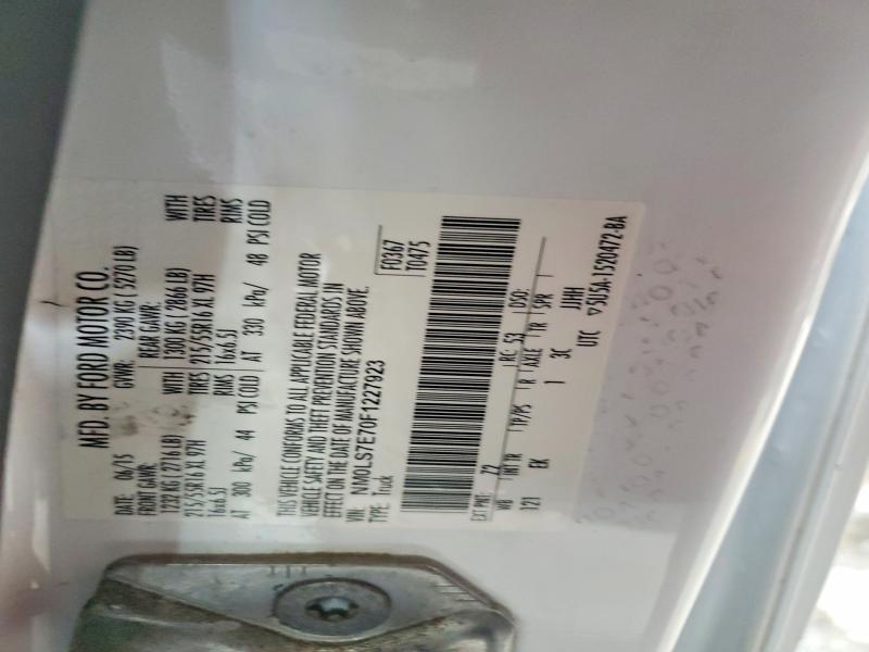 63511676 :رقم المزاد ، NM0LS7E70F1227923 vin ، 2015 Ford Transit Connect مزاد بيع