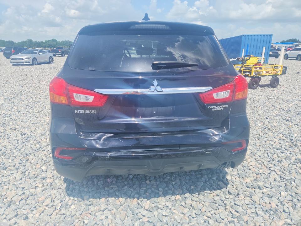 2018 Mitsubishi Outlander Sport მანქანა იყიდება აუქციონზე, vin: JA4AP3AU6JU015108, აუქციონის ნომერი: 61841526